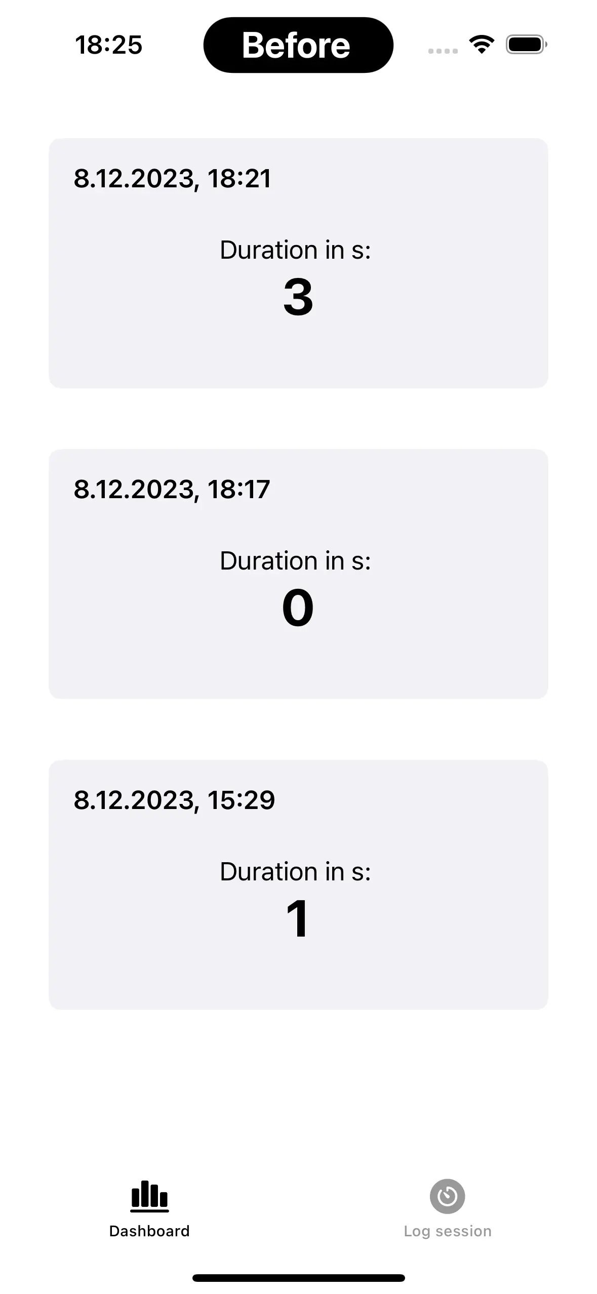 Day 8 Before